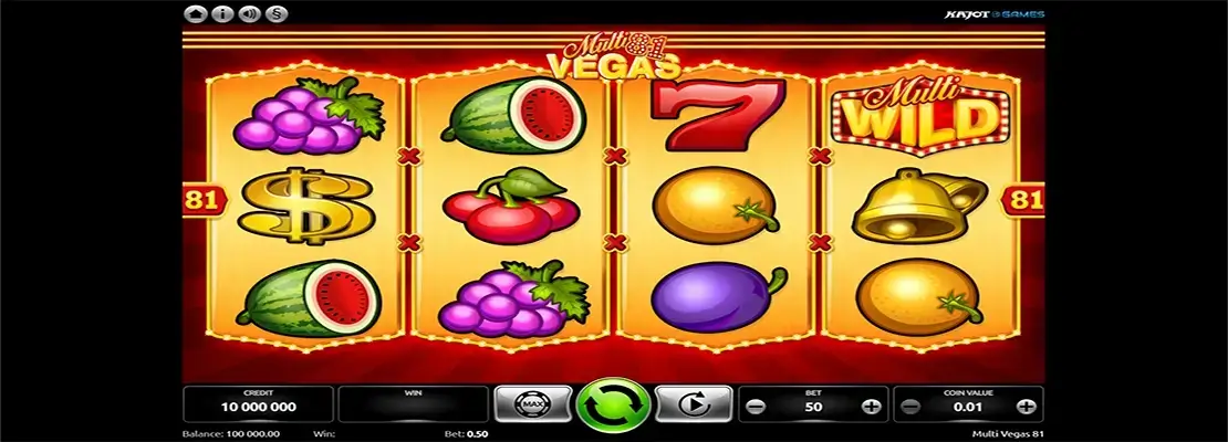 Erste Spielansicht von Multi Vegas 81